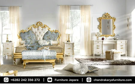 Kamar Tidur Mewah Style Sultan Ukir Jepara