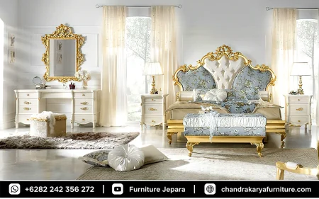 Kamar Tidur Mewah Style Sultan Ukir Jepara