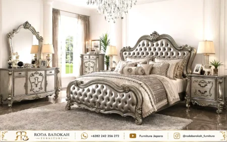 Set Kamar Tempat Tidur Mewah Style Elegan Full Set
