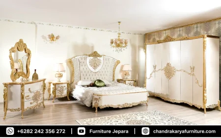 Set Kamar Tidur Ukiran Mewah Sultan Grand European Empire