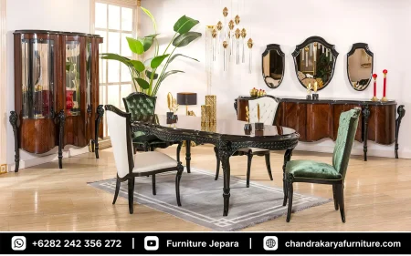 Set Ruang Makan Mewah Luxury Contemporary Sultan