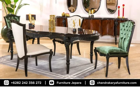 Set Ruang Makan Mewah Luxury Contemporary Sultan